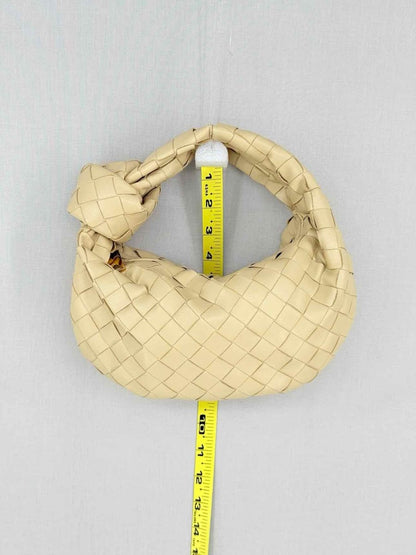 Pre - loved BOTTEGA VENETA Jodie Beige Intrecciato Hobo bag at Reems Closet