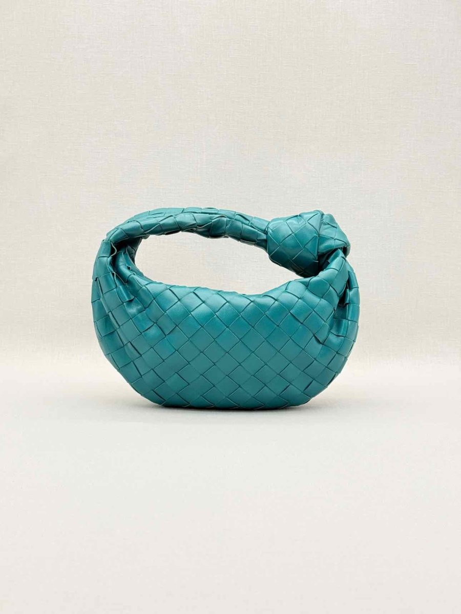 Pre-loved BOTTEGA VENETA Jodie Green Woven Hobo bag at Reems Closet