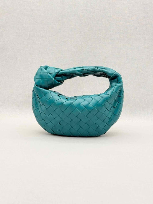 Pre-loved BOTTEGA VENETA Jodie Green Woven Hobo bag at Reems Closet