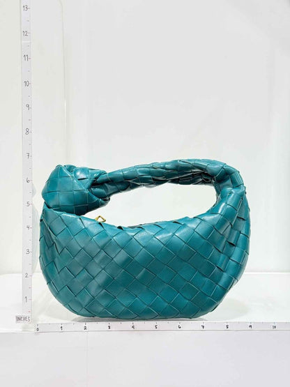 Pre-loved BOTTEGA VENETA Jodie Green Woven Hobo bag at Reems Closet