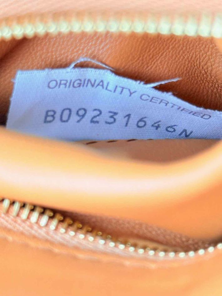 Pre - loved BOTTEGA VENETA Padded Chain Cassette Orange Crossbody at Reems Closet