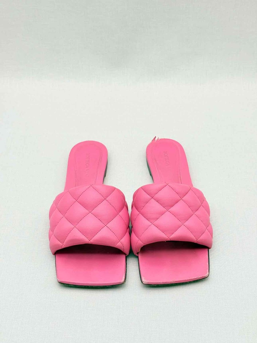 Pre - loved BOTTEGA VENETA Pink Size EU 36.5 Flat Shoes at Reems Closet