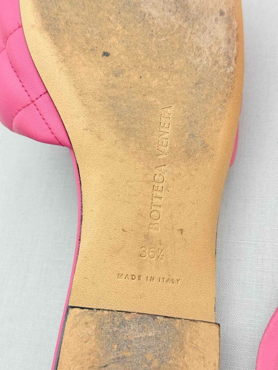 Pre - loved BOTTEGA VENETA Pink Size EU 36.5 Flat Shoes at Reems Closet