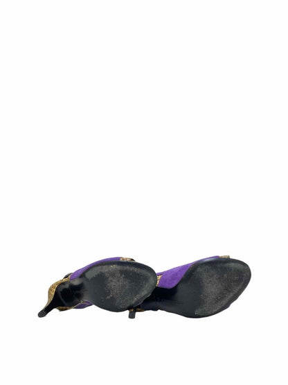 Pre - loved BOTTEGA VENETA Purple Slingbacks at Reems Closet