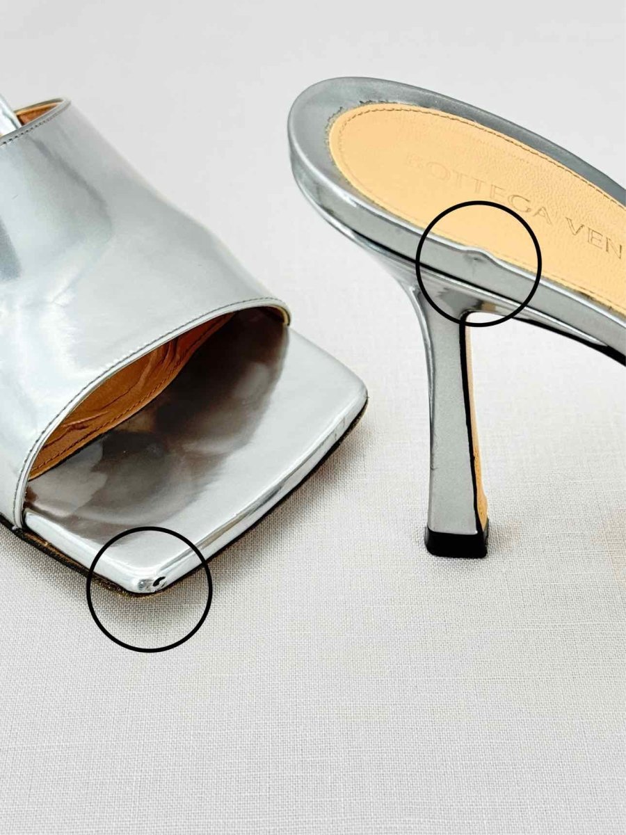 Pre - loved BOTTEGA VENETA Size EU 39 Heeled Sandals at Reems Closet