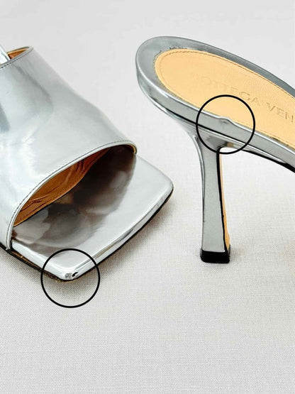 Pre - loved BOTTEGA VENETA Size EU 39 Heeled Sandals at Reems Closet