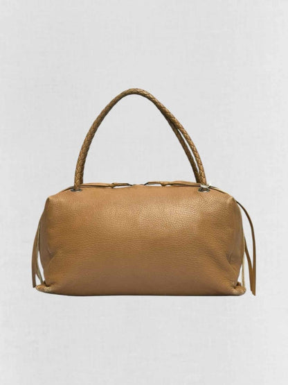 Pre - loved BOTTEGA VENETA Tan Shoulder Bag at Reems Closet