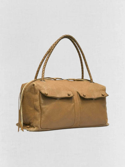 Pre - loved BOTTEGA VENETA Tan Shoulder Bag at Reems Closet