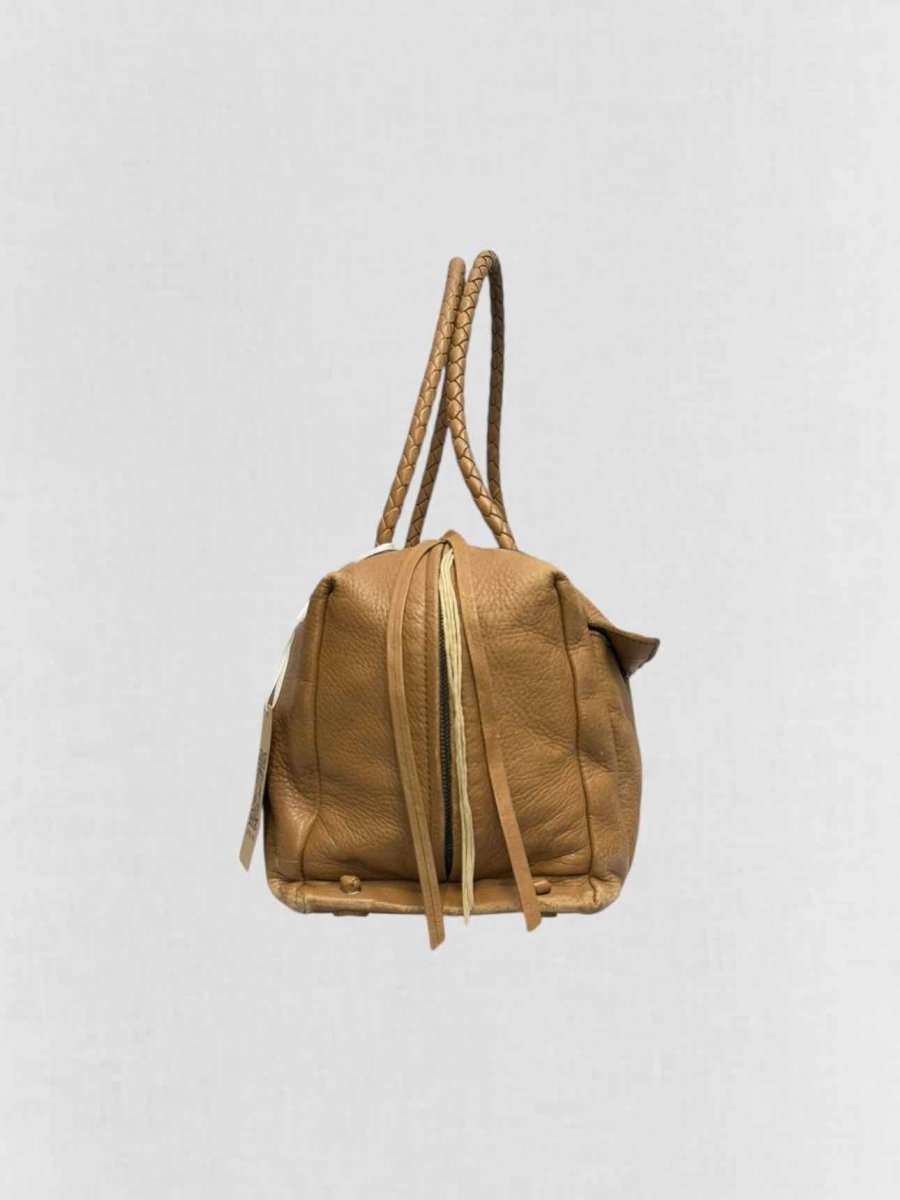 Pre - loved BOTTEGA VENETA Tan Shoulder Bag at Reems Closet