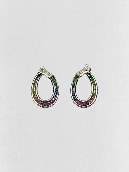 Pre - loved BOUCHERON Chameleon Hoop Earrings at Reems Closet