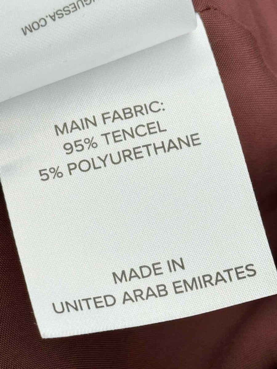 Pre - loved BOUGUESSA Burgundy Size Small Blazer at Reems Closet