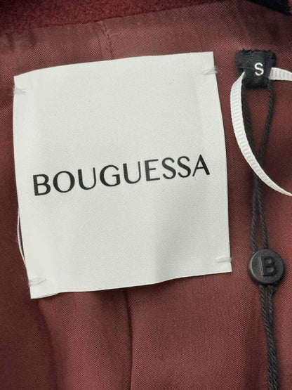 Pre - loved BOUGUESSA Burgundy Size Small Blazer at Reems Closet