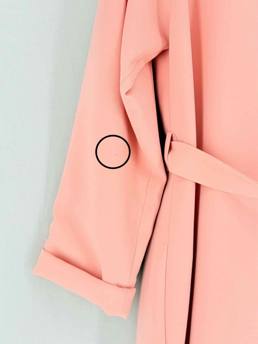 Pre - loved BOUTIQUE MOSCHINO Peach Size US 10 Coat at Reems Closet