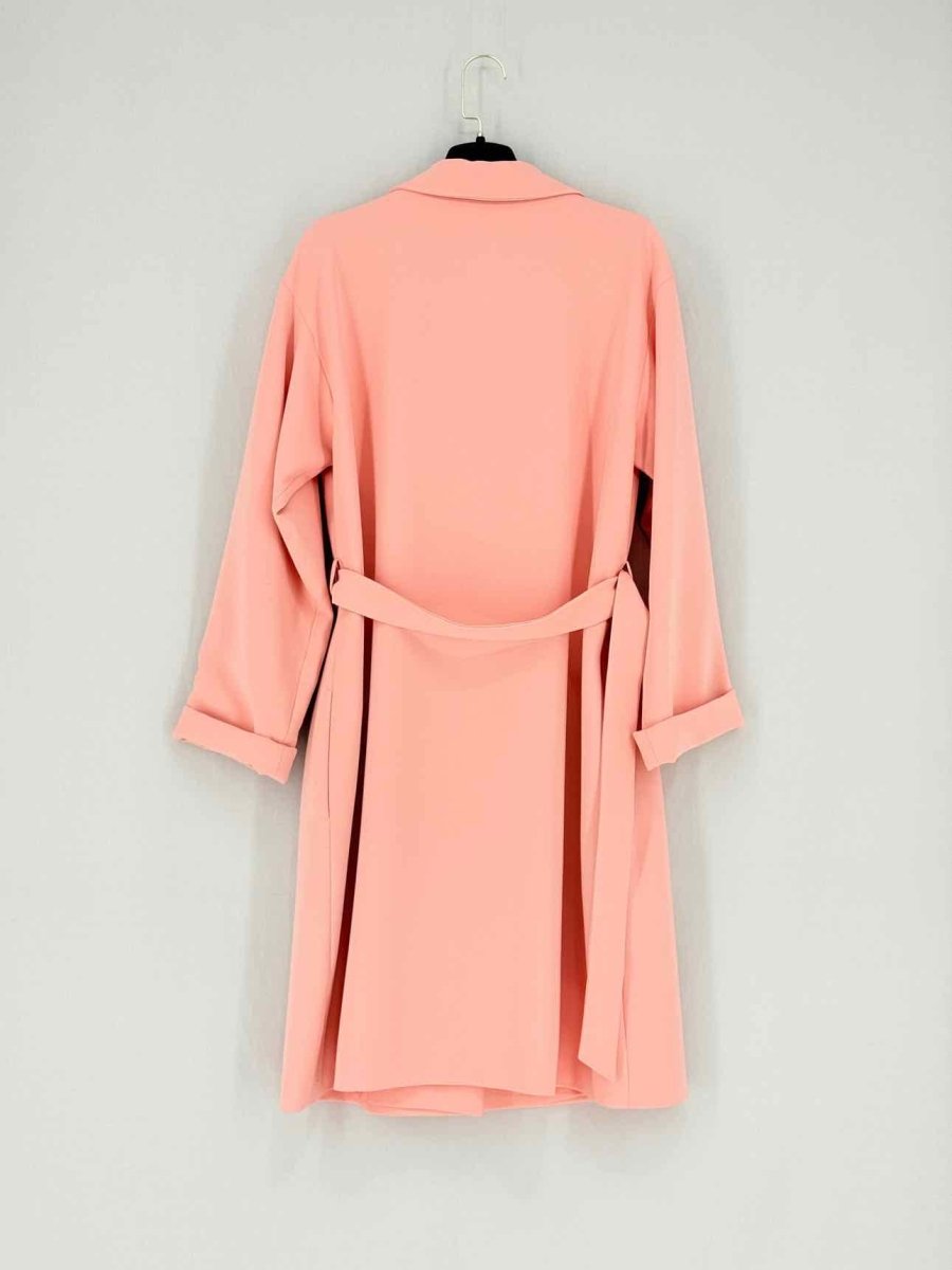 Pre - loved BOUTIQUE MOSCHINO Peach Size US 10 Coat at Reems Closet