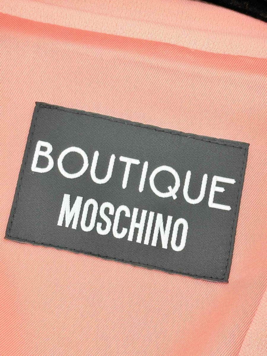 Pre - loved BOUTIQUE MOSCHINO Peach Size US 10 Coat at Reems Closet