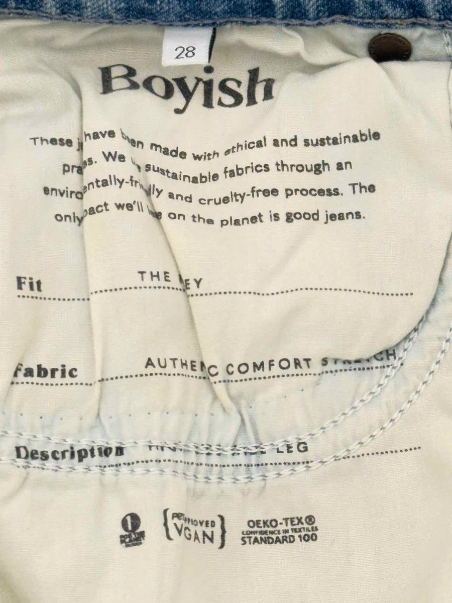 Pre - loved BOYISH Blue Size 28 Jeans at Reems Closet