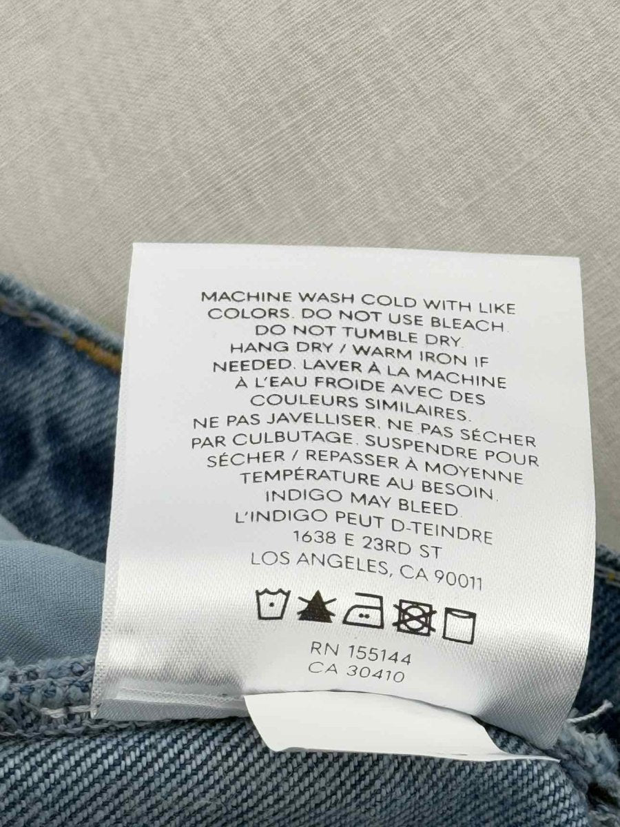 Pre - loved BOYISH Wide Leg Blue Size 26 Jeans at Reems Closet