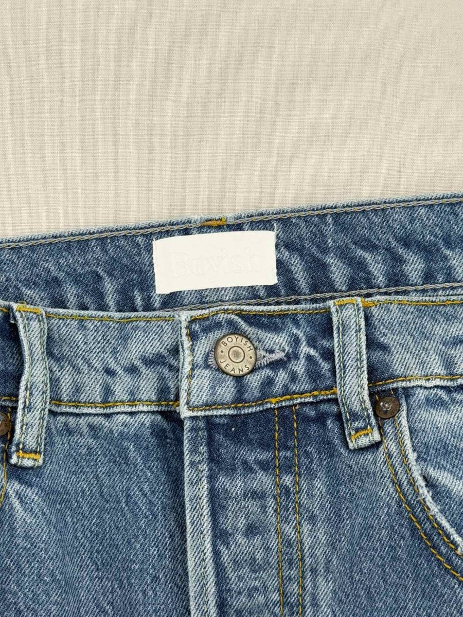 Pre - loved BOYISH Wide Leg Blue Size 26 Jeans at Reems Closet