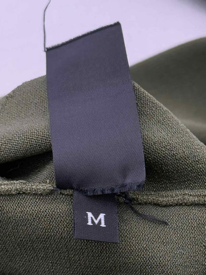 Pre - loved BRANDON MAXWELL Khaki Size Medium Midi Dress at Reems Closet