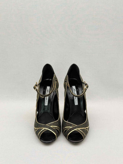 Pre-loved BRIAN ATWOOD Open Toe Black Size EU 40 Pumps at Reems Closet
