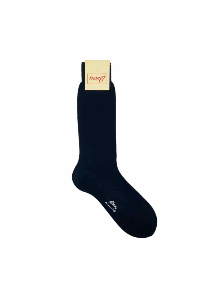 Pre - loved BRIONI Black Size 11.5 Socks at Reems Closet
