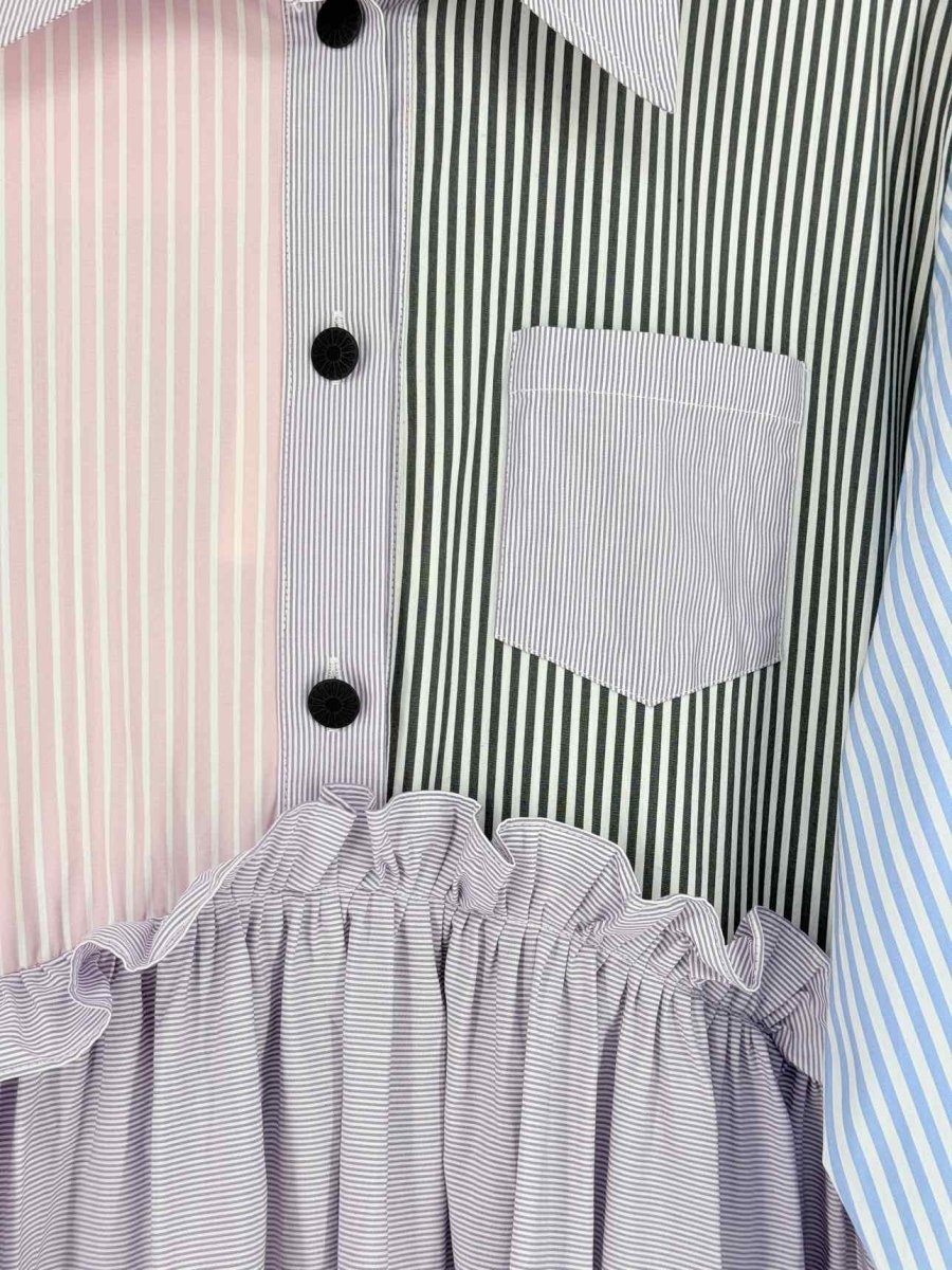 Pre - loved BROGGER Hanne Pink Multicolor Size Small Short Dress at Reems Closet