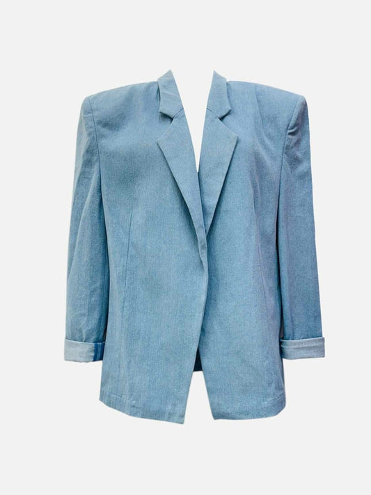 Pre - loved BRONX & BANCO Blue Jacket at Reems Closet