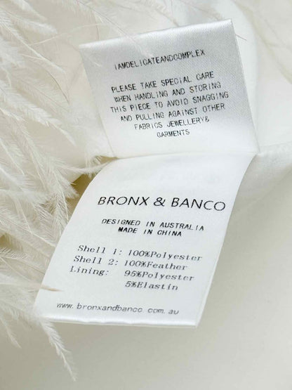 Pre-loved BRONX & BANCO Lola White Size Small Short Dress at Reems Closet
