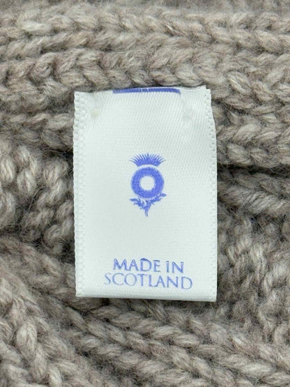 Pre - loved BRORA Grey Knit Beanie at Reems Closet