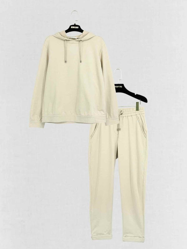 Pre - loved BRUNELLO CUCINELLI Beige Size Small Outfit Set at Reems Closet