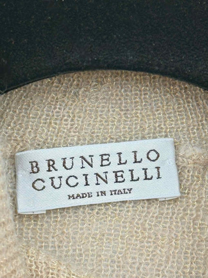 Pre - loved BRUNELLO CUCINELLI Beige Size XSmall Jumper at Reems Closet