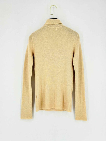 Pre - loved BRUNELLO CUCINELLI Beige Size XSmall Jumper at Reems Closet