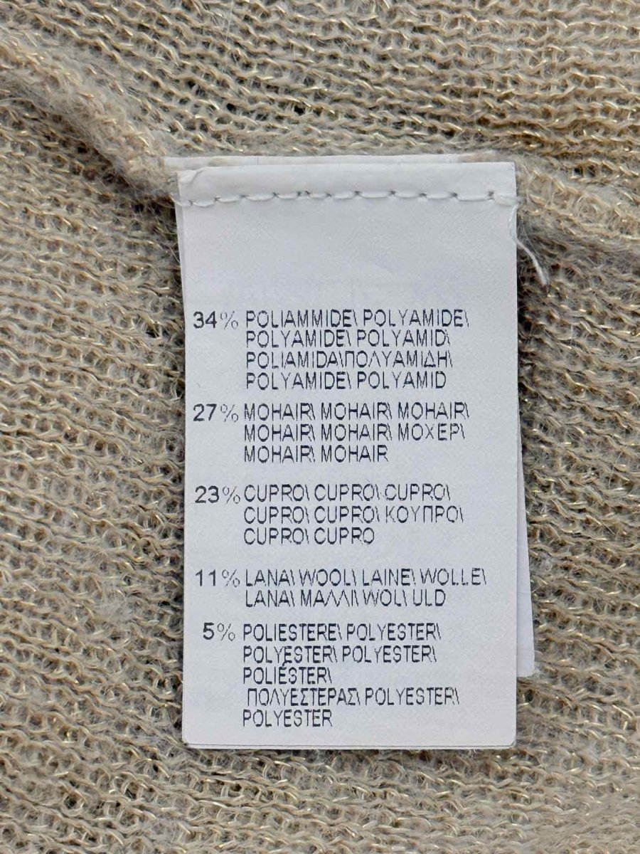 Pre - loved BRUNELLO CUCINELLI Beige Size XSmall Jumper at Reems Closet