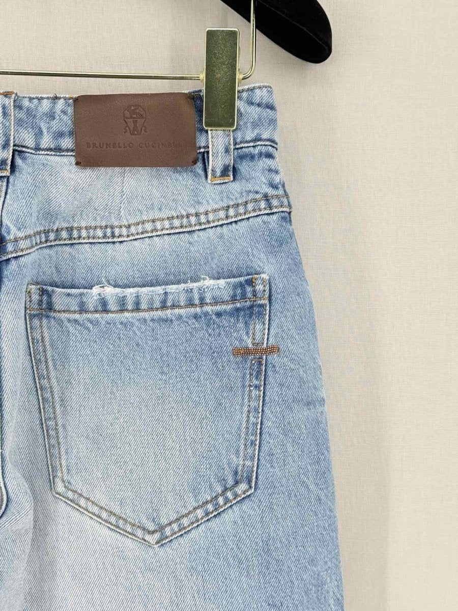 Pre - loved BRUNELLO CUCINELLI Blue Size Small Jeans at Reems Closet