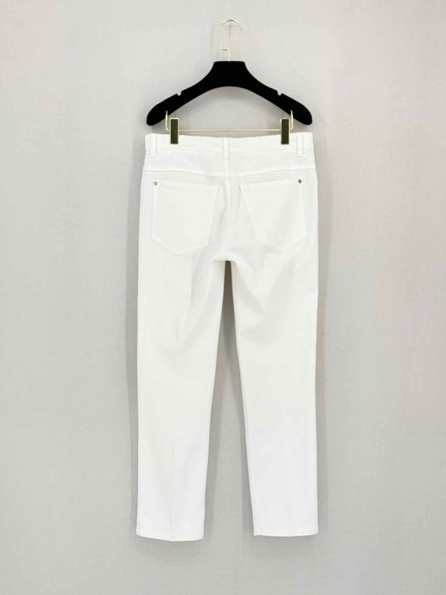 Pre-loved BRUNELLO CUCINELLI Boyfriend White Size 28 Jeans at Reems Closet