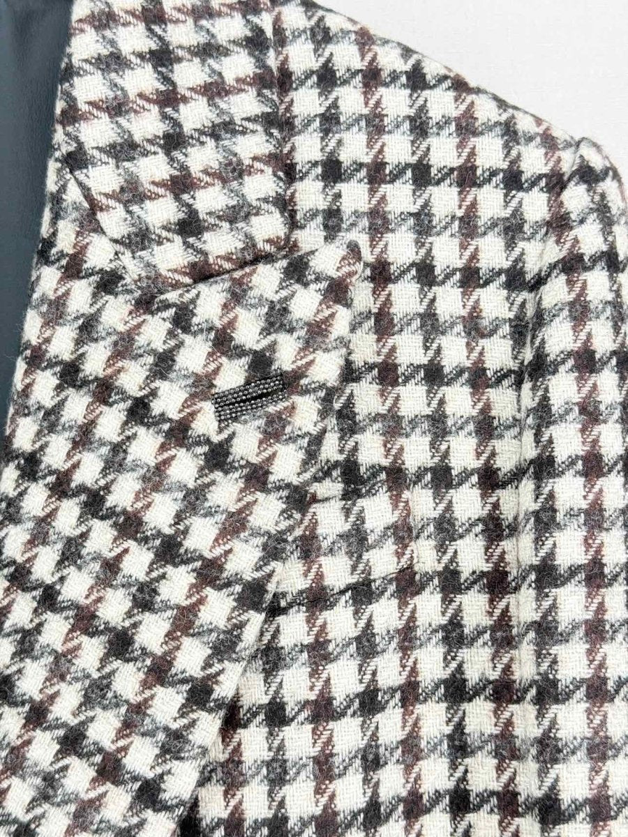 Pre-loved BRUNELLO CUCINELLI Cream Multicolor Size US 8 Jacket at Reems Closet