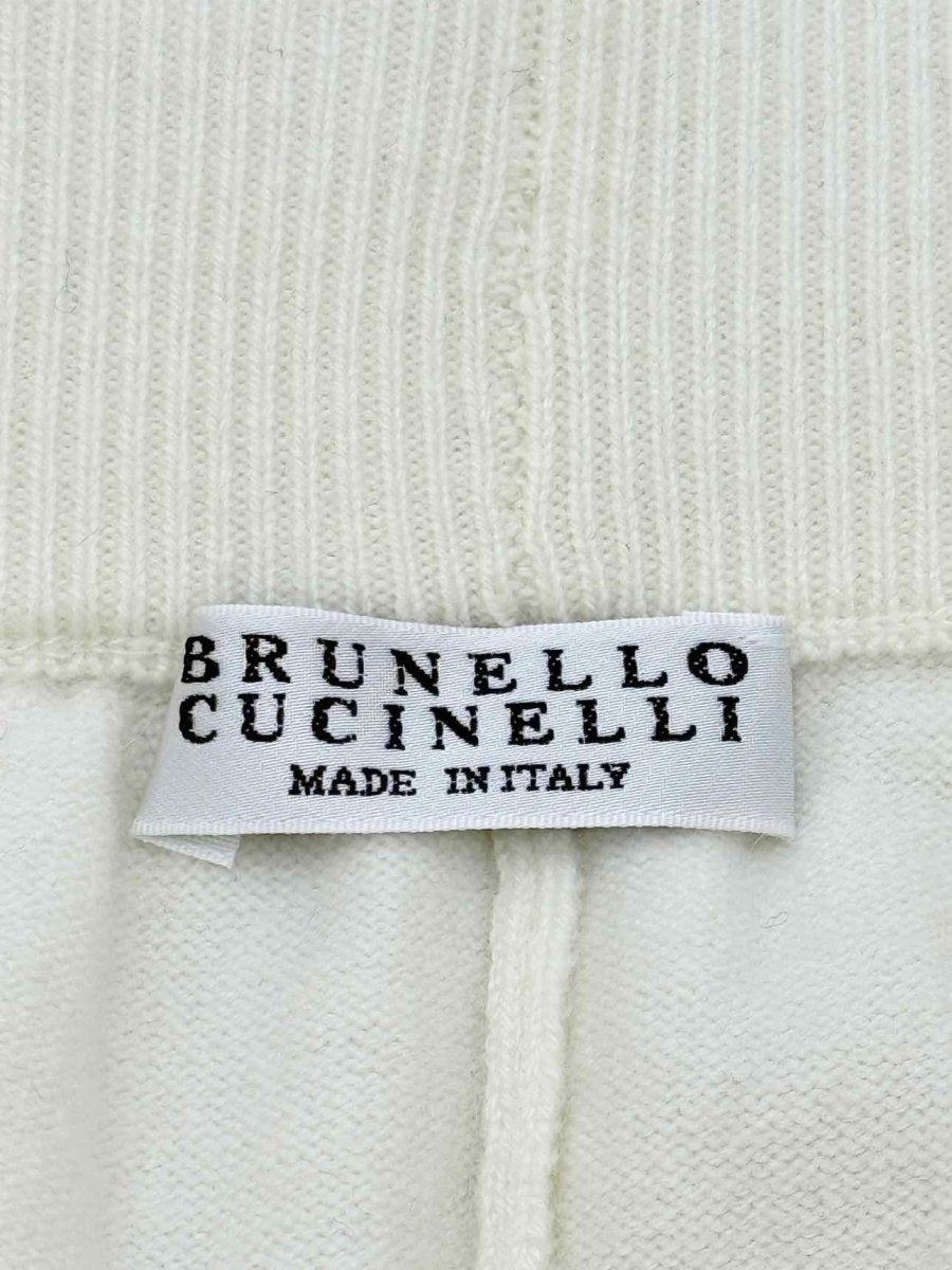 Pre - loved BRUNELLO CUCINELLI Cream Size US 6 Outfit Set at Reems Closet