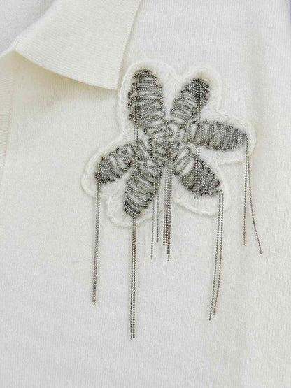 Pre - loved BRUNELLO CUCINELLI Cream Size US 6 Outfit Set at Reems Closet