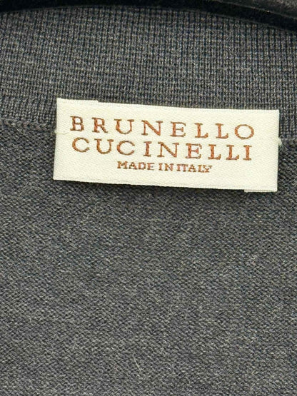 Pre - loved BRUNELLO CUCINELLI Dark Grey Size Medium Outfit Set at Reems Closet