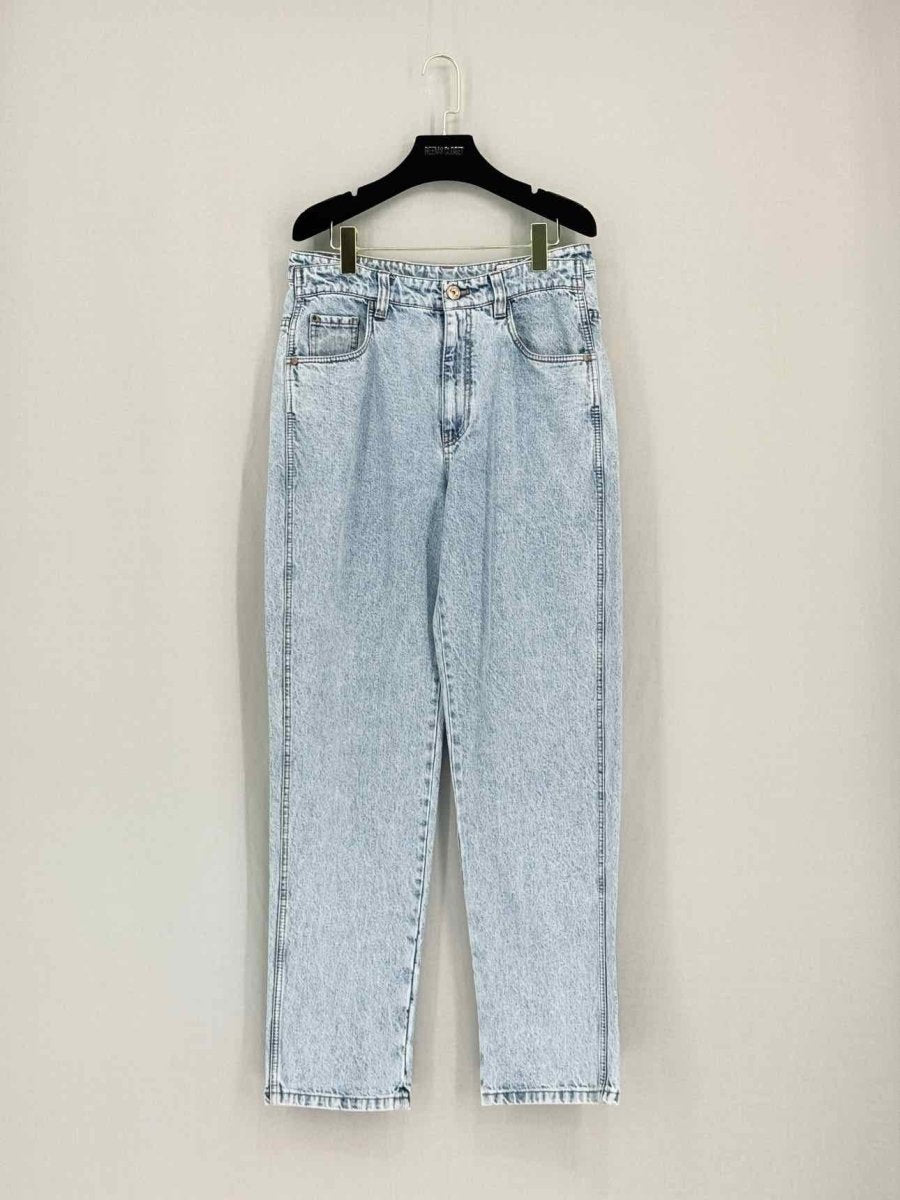 Pre-loved BRUNELLO CUCINELLI Faded Blue Size US 8 Jeans at Reems Closet