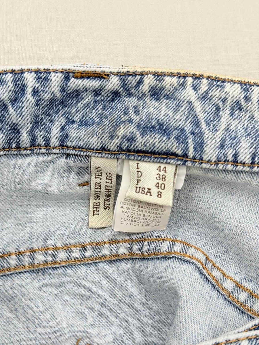 Pre-loved BRUNELLO CUCINELLI Faded Blue Size US 8 Jeans at Reems Closet
