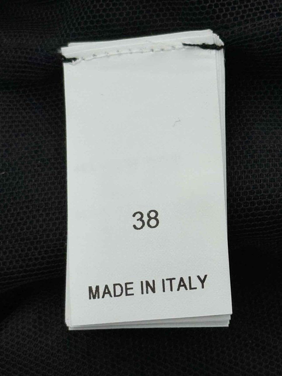 Pre - loved BRUNELLO CUCINELLI Fringed Effect Black Size US 2 Gilet at Reems Closet