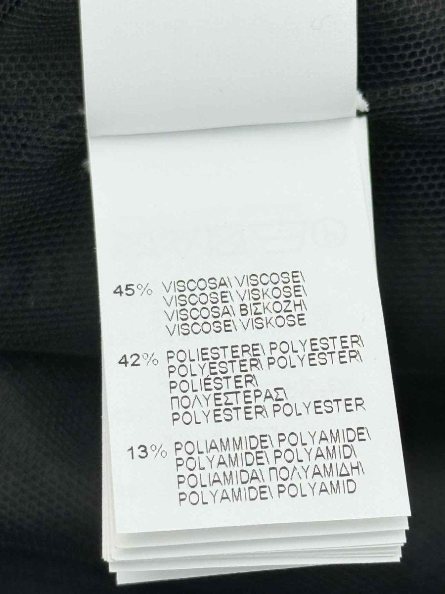 Pre - loved BRUNELLO CUCINELLI Fringed Effect Black Size US 2 Gilet at Reems Closet