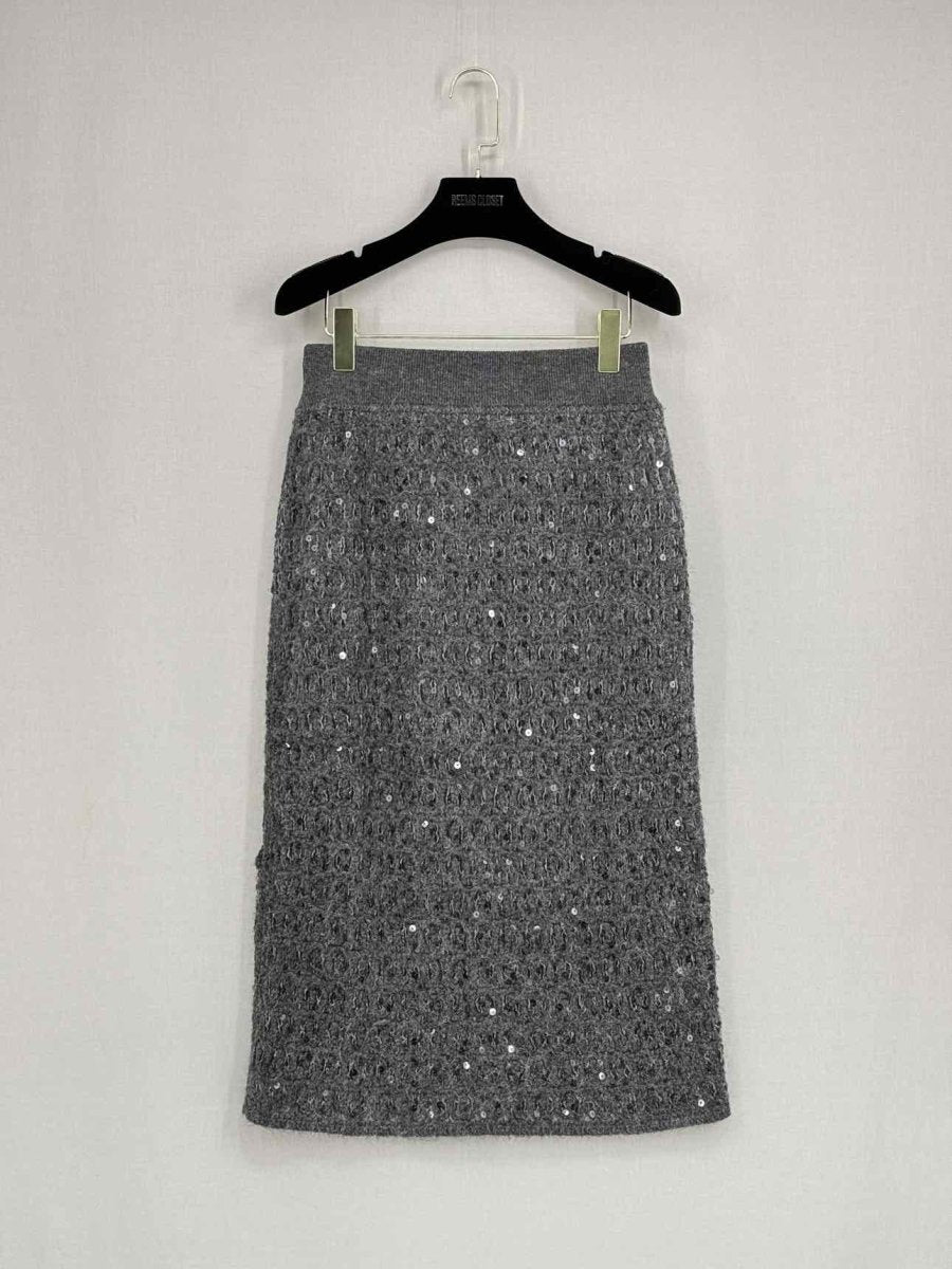 Pre - loved BRUNELLO CUCINELLI Grey Size Medium Outfit Set at Reems Closet