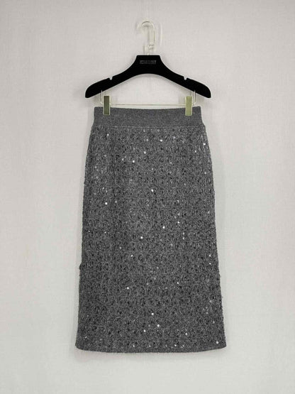 Pre - loved BRUNELLO CUCINELLI Grey Size Medium Outfit Set at Reems Closet