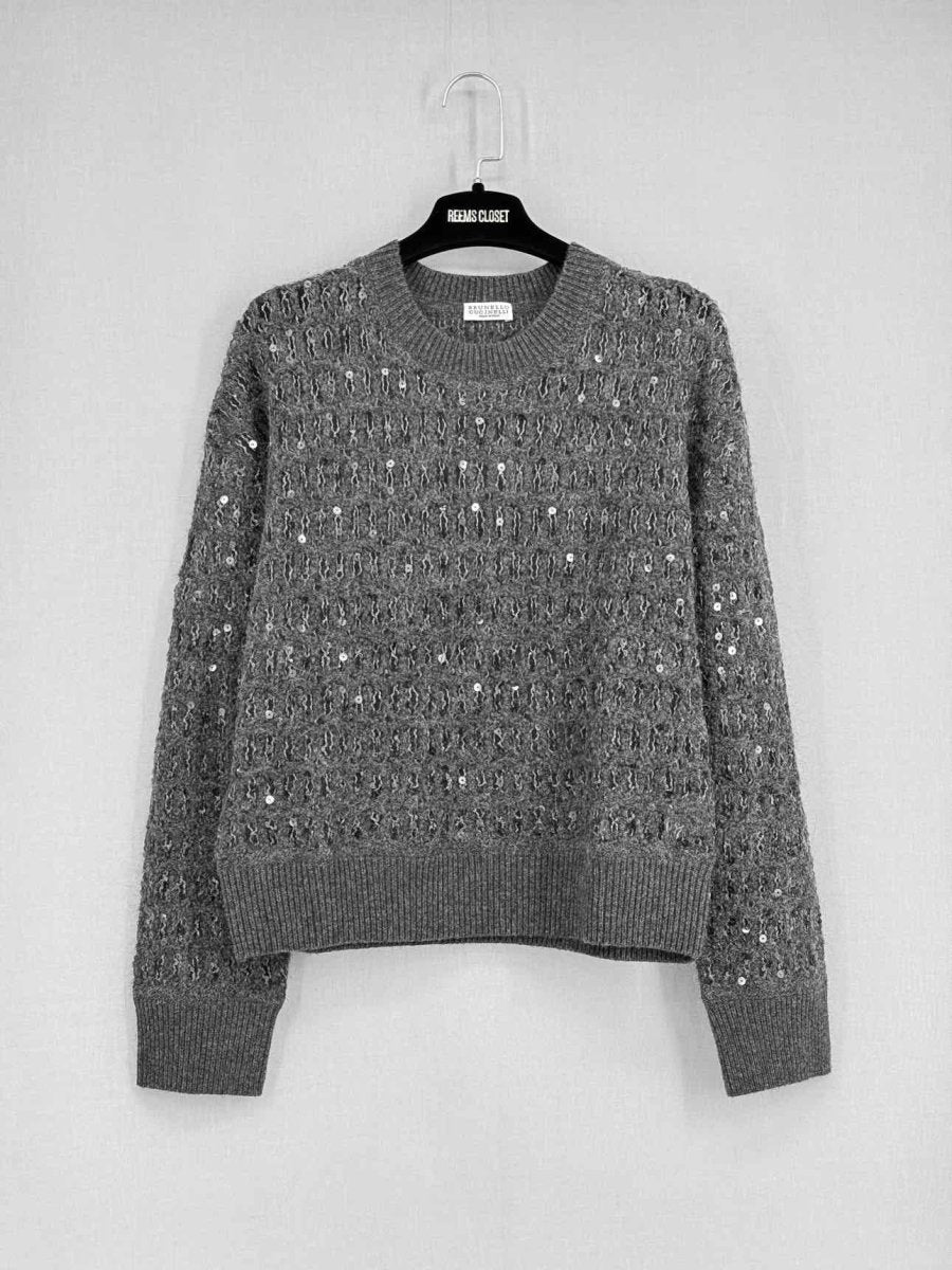 Pre - loved BRUNELLO CUCINELLI Grey Size Medium Outfit Set at Reems Closet