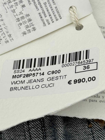Pre - loved BRUNELLO CUCINELLI Jeans Blue Size US 0 Pants at Reems Closet