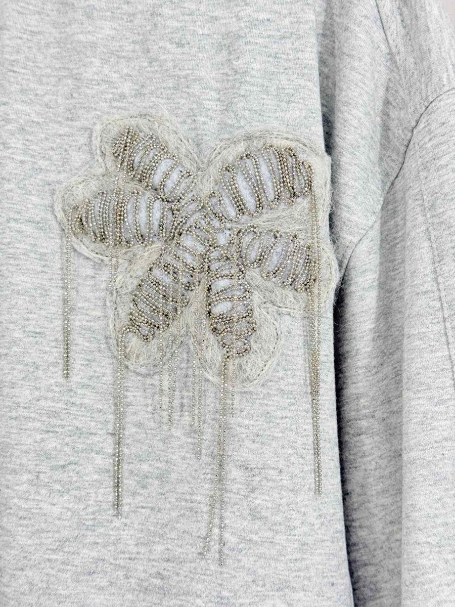 Pre - loved BRUNELLO CUCINELLI Light Grey Size US 6 Outfit Set at Reems Closet