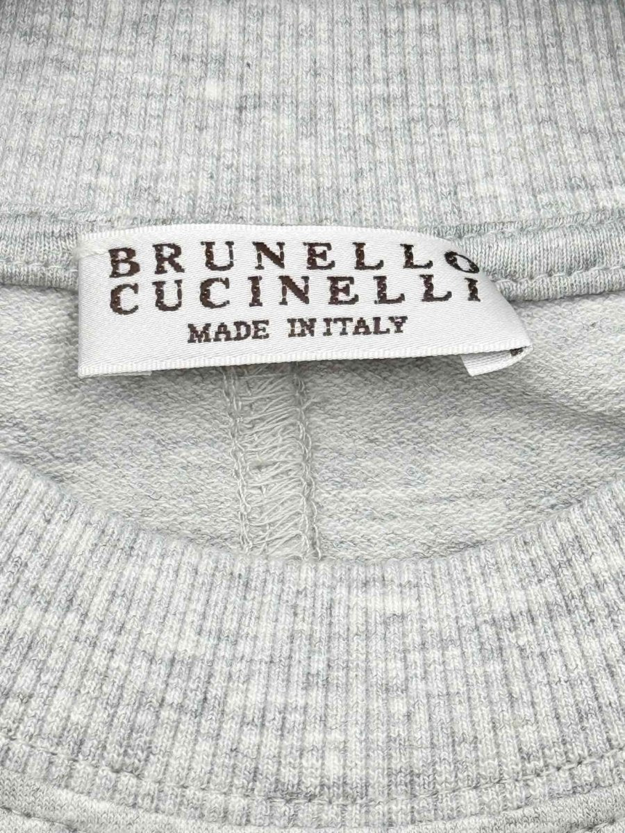 Pre - loved BRUNELLO CUCINELLI Light Grey Size US 6 Outfit Set at Reems Closet
