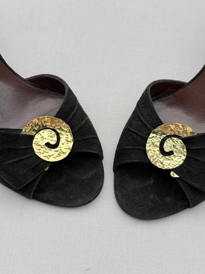 Pre-loved BRUNO MAGLI Vintage Black Size EU 38 Pumps at Reems Closet